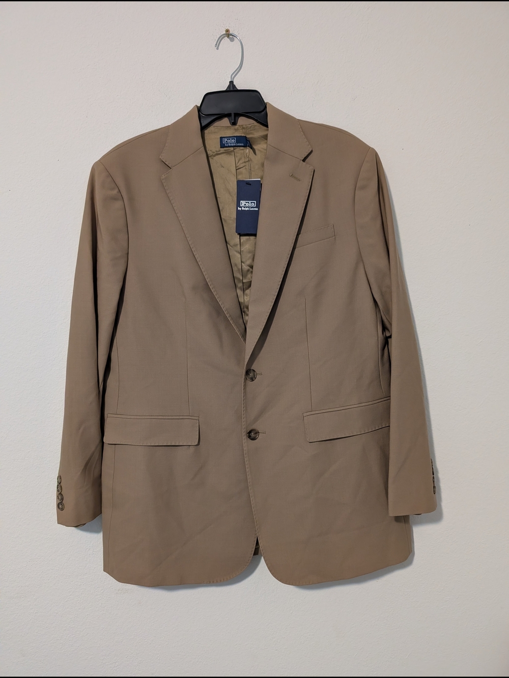 Polo by Ralph Lauren Women's Tan Blazer Sport Coat